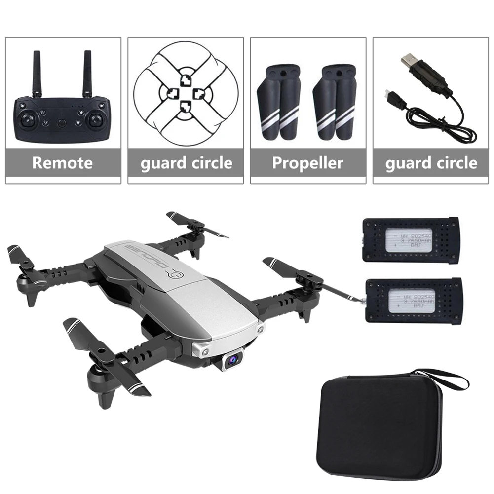 Складная 4CH 2,4G 4K WiFi камера FPV один ключ возврат ДУ самолет Квадрокоптер беспилотный самолет игрушки подарок Samolot Piankowy для детей