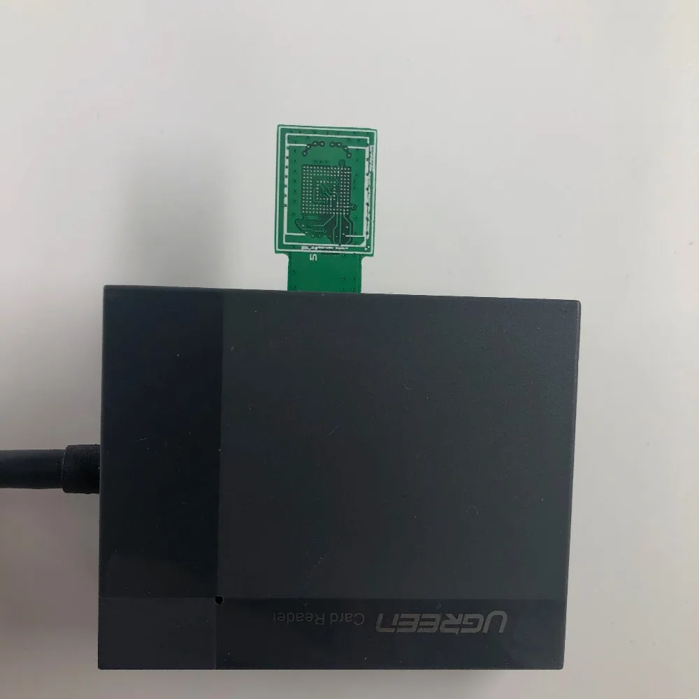 eMMC153 eMMC169 eMMC 153 eMMC 169 to TF interface test board read and write IC functional test