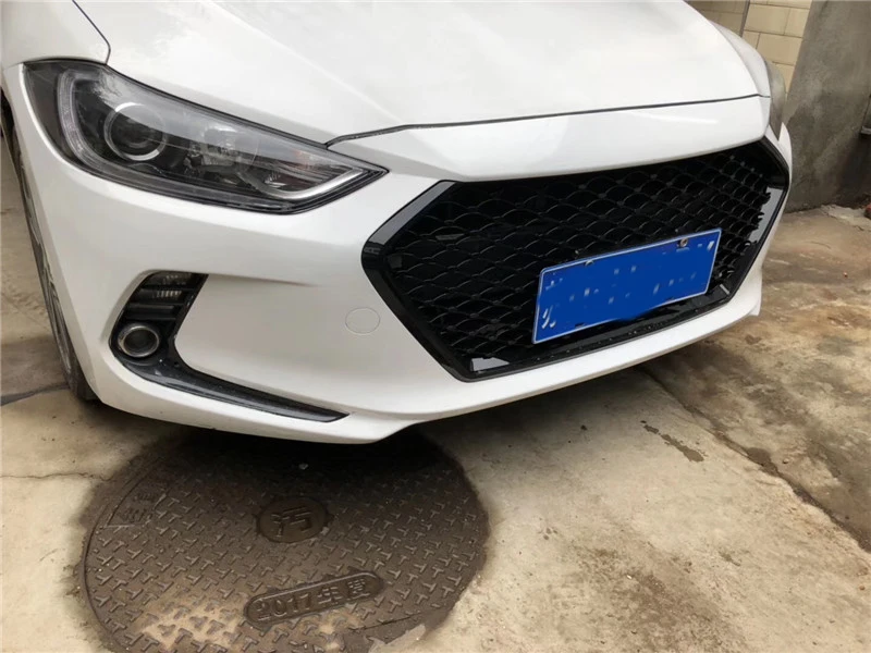 Автомобильные аксессуары для Hyundai Elantra 2016 2017 2018 передний бампер гоночная решетка