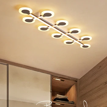 

Creative Led Hallway Ceiling Lamp Modern Concise Living Room Bedroom Strip Ceiling Light Nordic Balcony Restaurant Ceiling Lamp