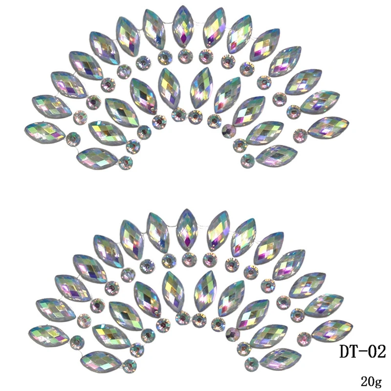 Самоклеящиеся украшения для пупка празднивечерние драгоценные камни тела