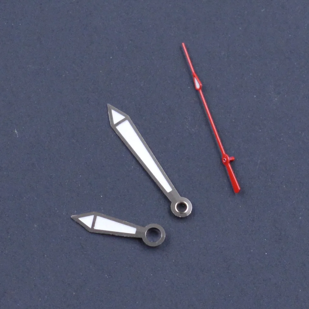 

Silver edge Luminous Watch Hands Fit Japan NH35 NH36 NH35A Movement watch parts SKX/SBBN P28#