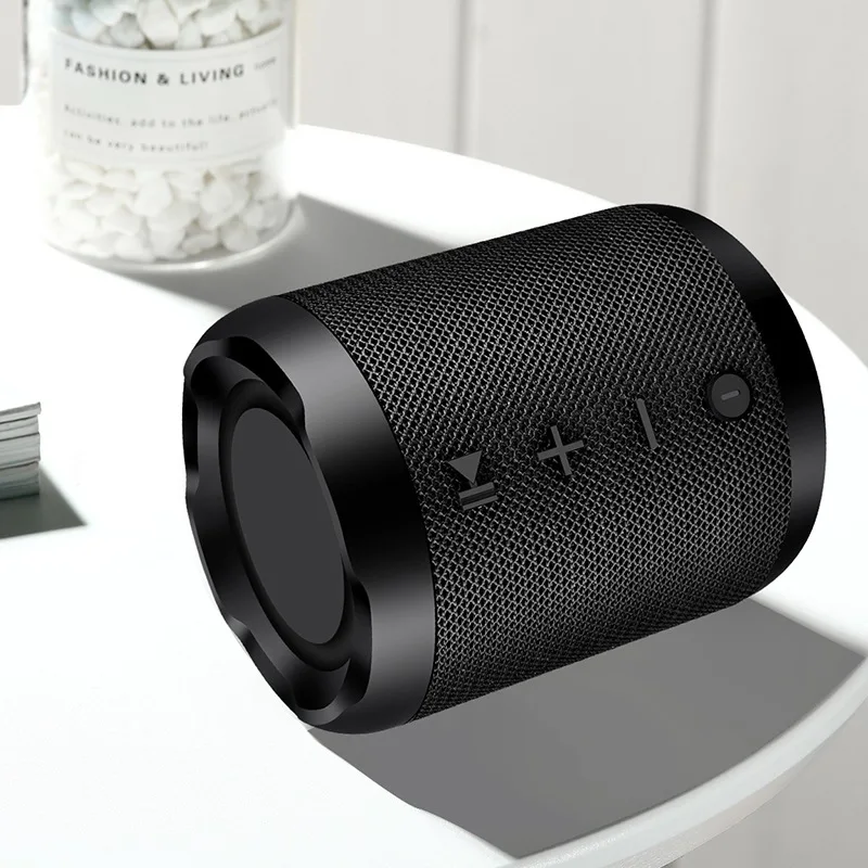 Портативный мини Bluetooth динамик звуковая система 10 Вт стерео музыка объемный водонепроницаемый открытый динамик с TF USB AUX