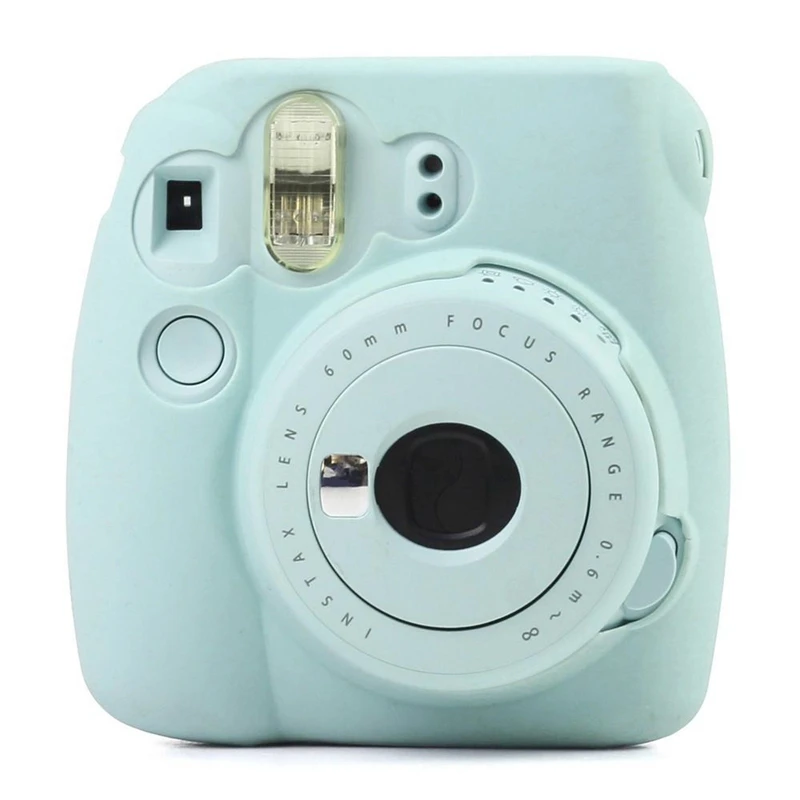 Hot Camera Video Bags Protective Case Case For Polaroid Mini 8 1pcs Casual Classic Noctilucent Light Blue Camera Video Bags Aliexpress