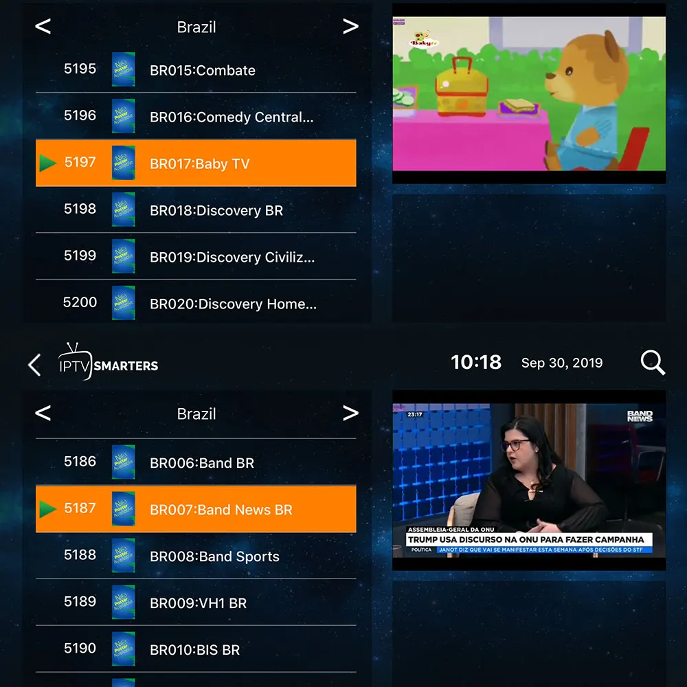 7600+ Brizil IP tv M3U ip tv подписка США Великобритания французский испанский для Android ip tv m3u enigma2 tv box