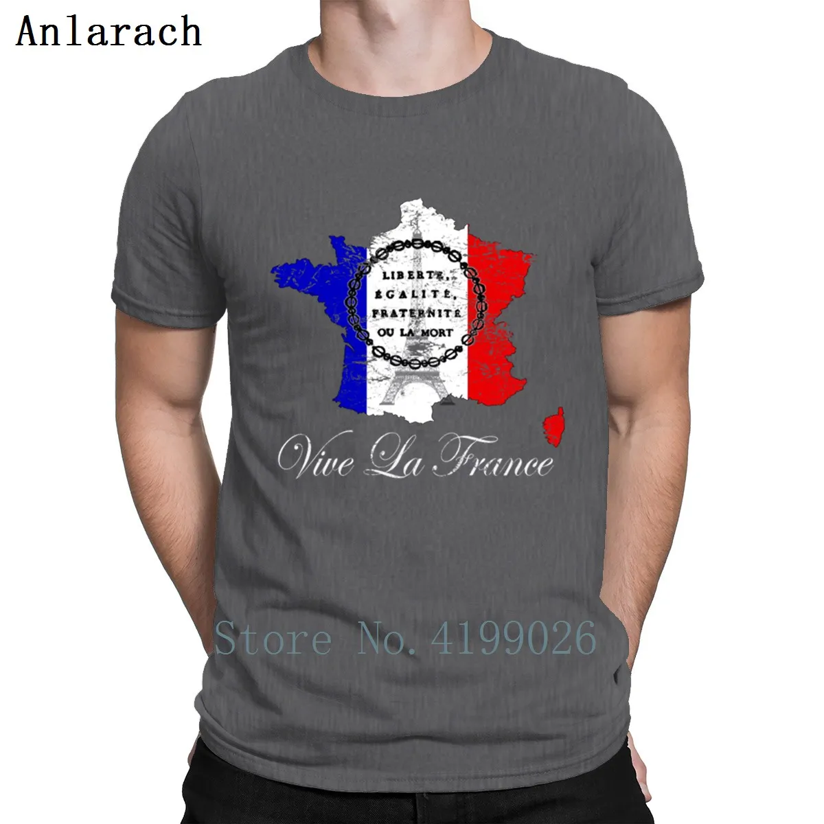 Bastille Day Vive La France La Fete Nationale T-Shirt Pictures Tee Tops Size S-3xl Fitted Printed T Shirt For Men Male