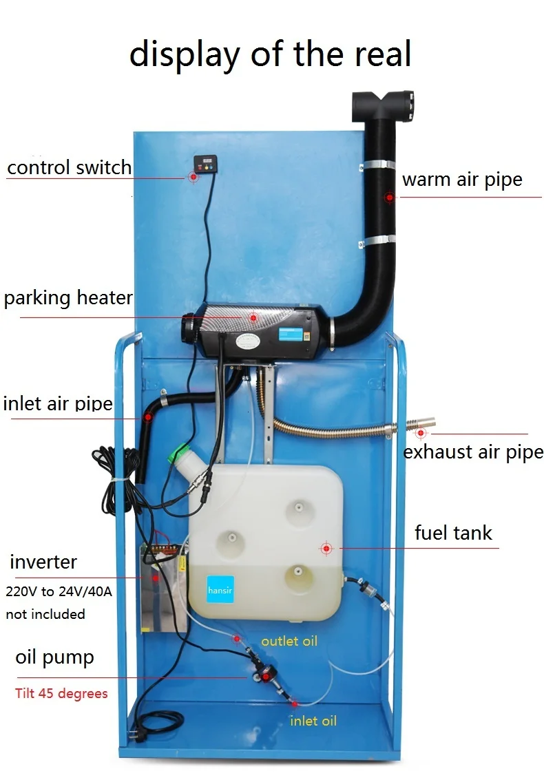 Champion Caravan автодома, похожая на Eberspacher 12V 2 kw парковочный обогреватель