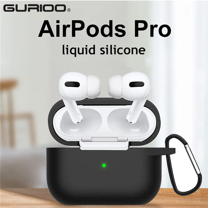Оригинальный жидкий силикон для Apple Airpods Pro беспроводной Bluetooth чехол наушников