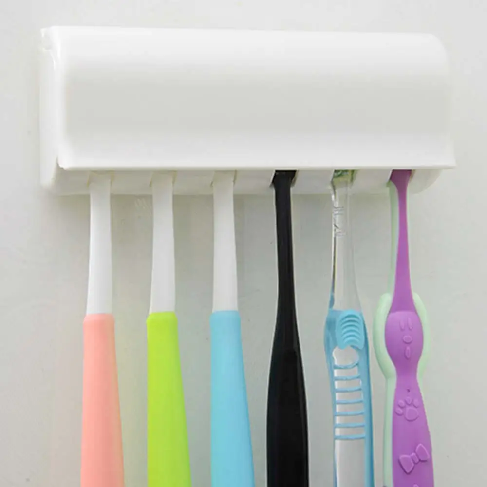 Домашний Ванная комната Зубная щетка SpinBrush всасывания держатель Семья для хранения
