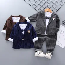 BibiCola/осенний комплект одежды для мальчиков, хлопковый спортивный костюм, костюм для детей, костюм с капюшоном детская спортивная одежда свитер с надписью+ штаны