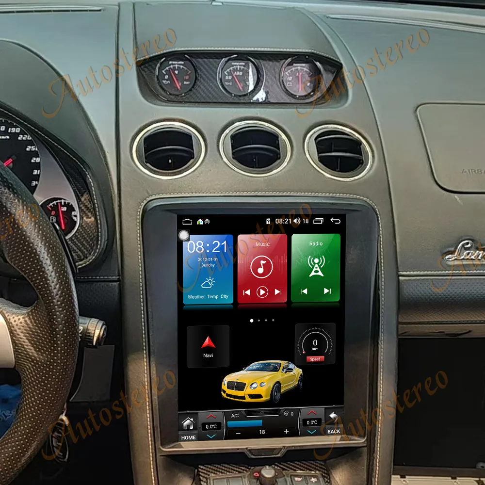 Рисунок 4 - Автомобильный GPS-навигатор в стиле Tesla