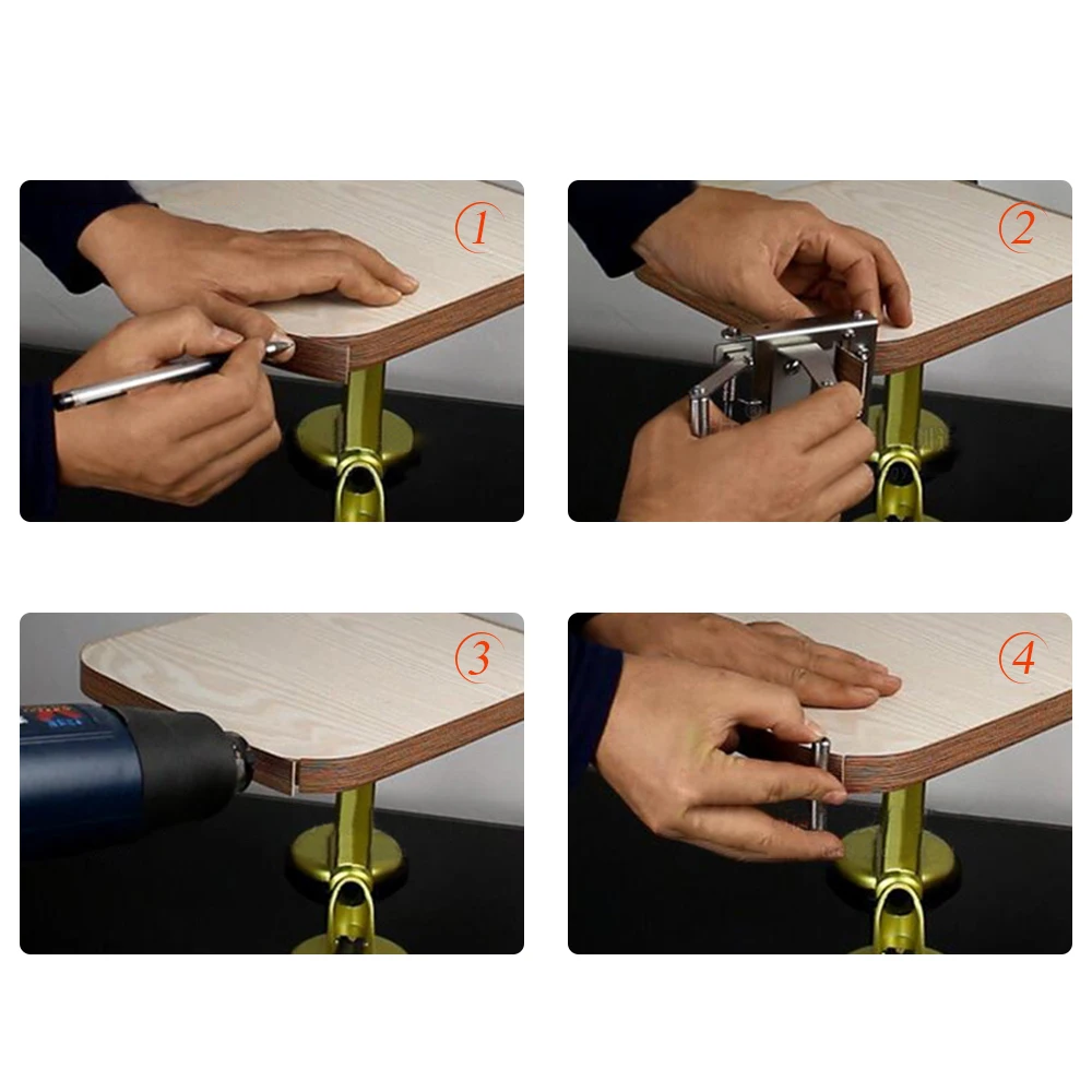 

Hot New Stainless Steel Manual Edge Banding Machine Trimmer End Cutting Device Edge Trimmer Straight Trimming Hardware Tool for