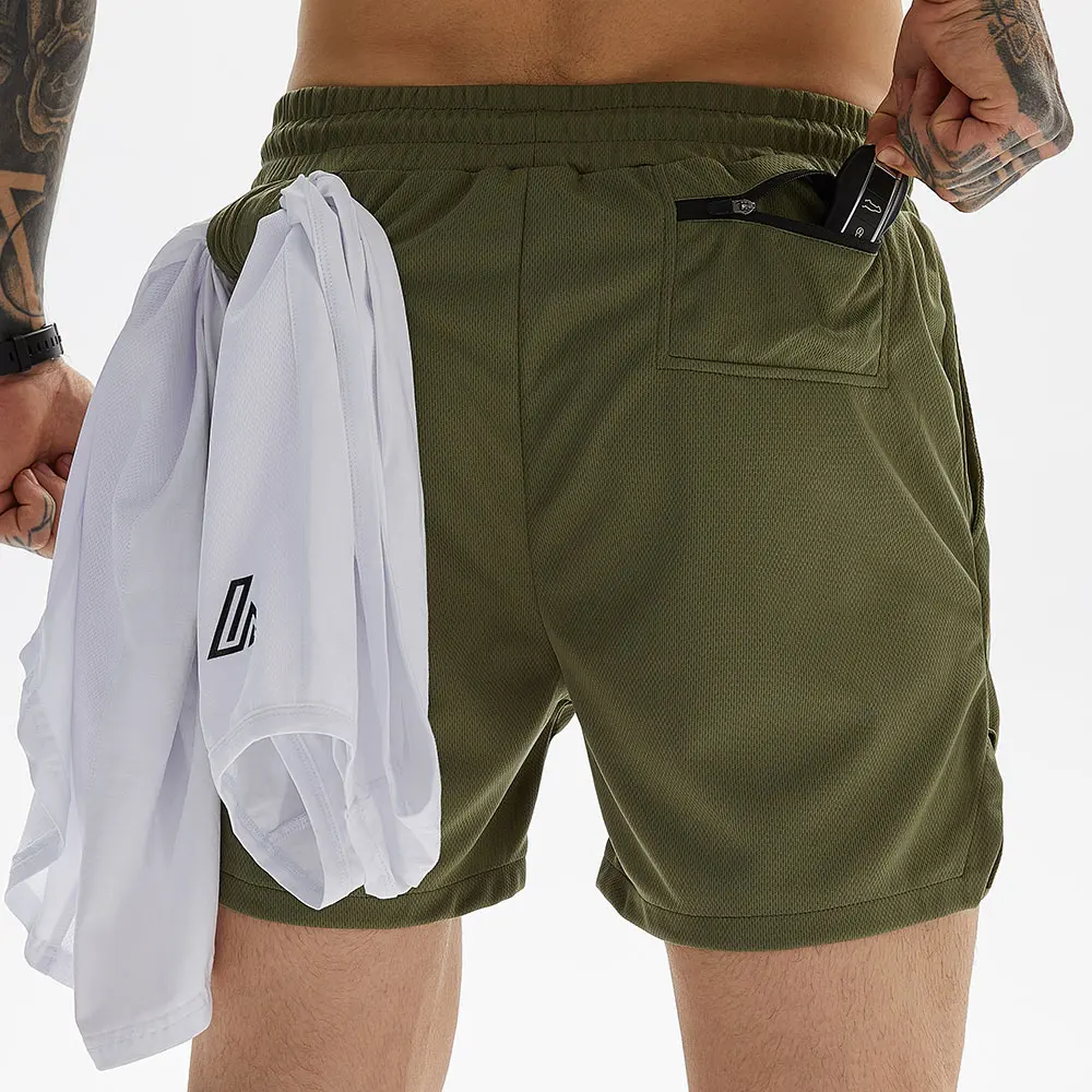 Running Quick dry Shorts Men Jogging 