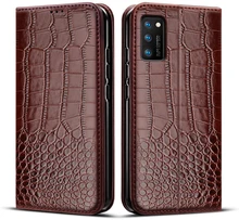 Für Samsung Galaxy A51 Fall Krokodil textur leder Telefon a51 samsung Fall Für Samsung A51 fall SM-A515F A515 A515F abdeckung