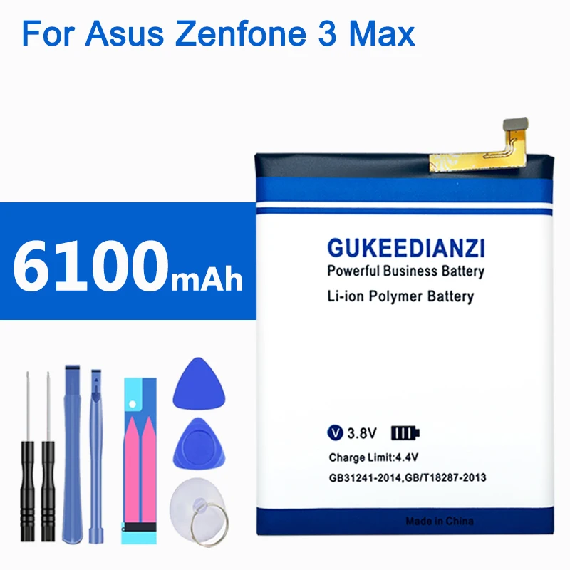Сменный литий полимерный аккумулятор C11P1611 6100 мАч для ASUS Zenfone 3 Max Z3