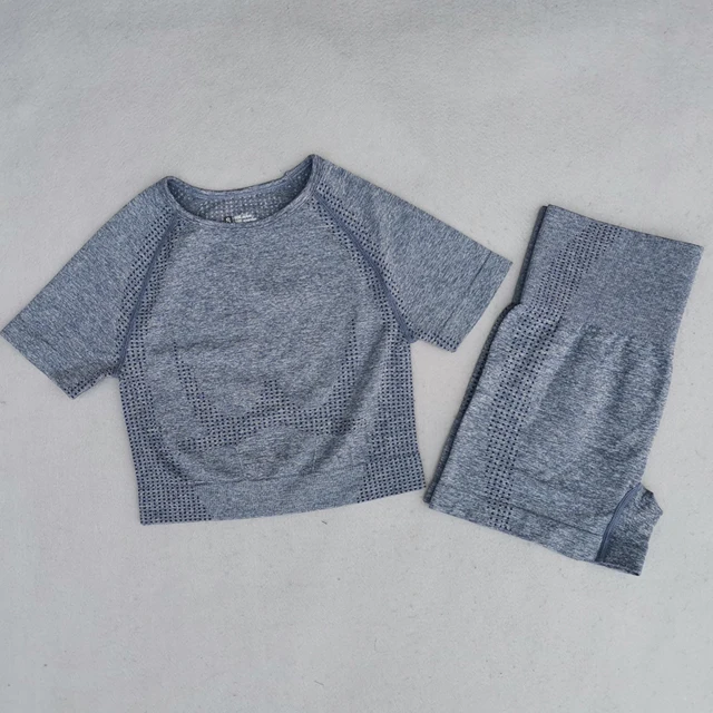 2Pcs-Gray blue