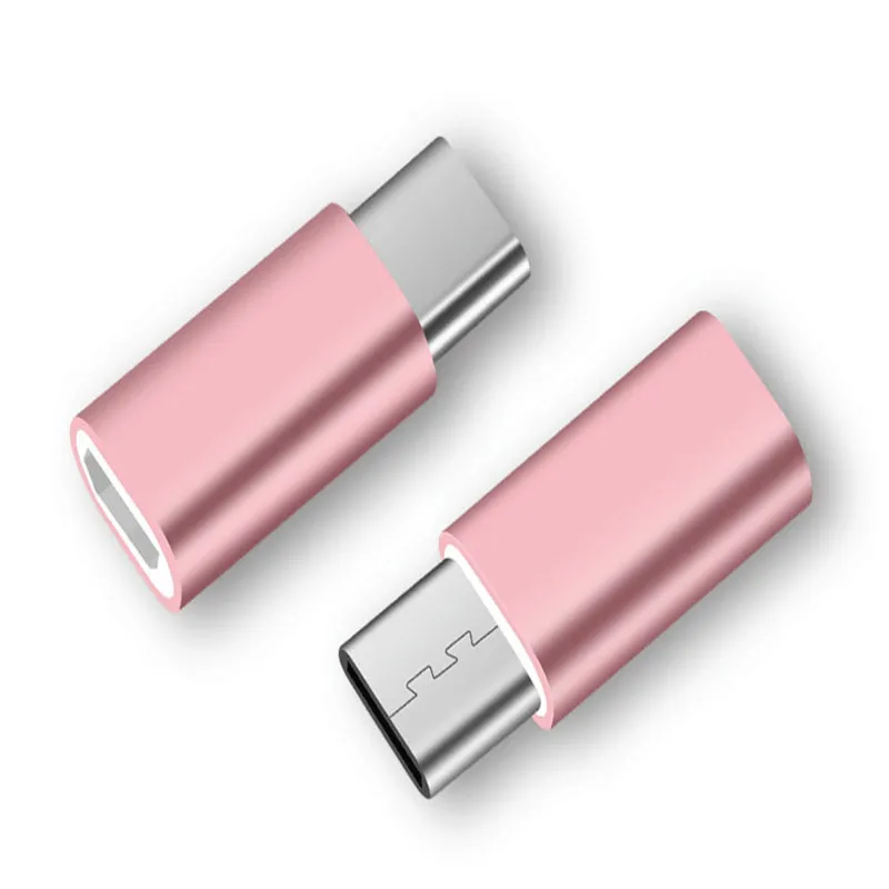 

Type C Male Connector to Micro USB Female Mini OTG Adapter Converter Mini size easy to carry Converts Type-C to Micro USB
