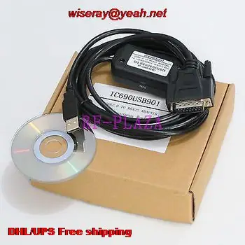 

DHL/EMS 10pcs Programming cable IC690USB901 for USB/SNP interface GE 90 series PLC adapter-A5