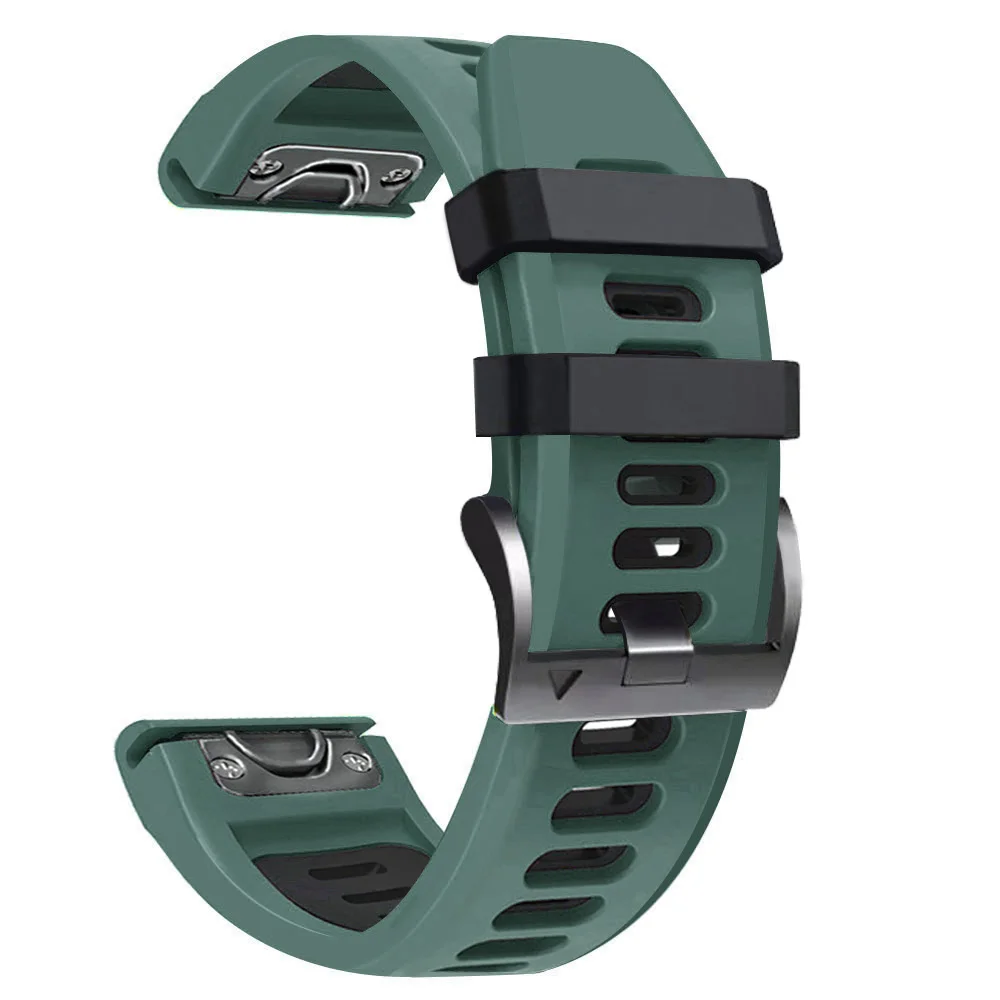 Silicone Quick Release Smartwatch Strap - Versatile Replacement Wristband