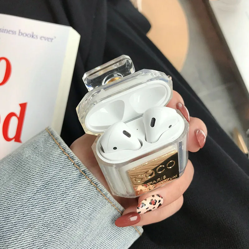Силиконовый Bluetooth беспроводной чехол для наушников для AirPods зарядная коробка полная защита Духи чехол для наушников