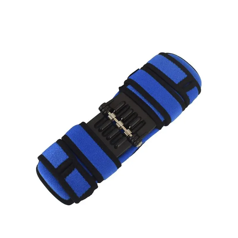 Elder Sport дышащий наколенник Booster облегчение боли сила пружины - Цвет: Blue 1pcs