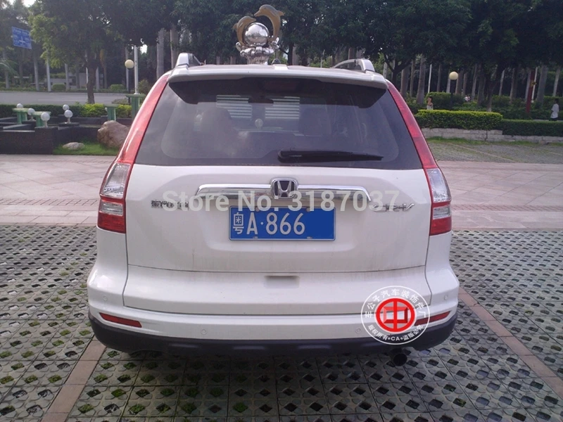 Для Honda спойлер CRV светильник 2007 2010 АБС пластик Неокрашенный задний на крыло крышу