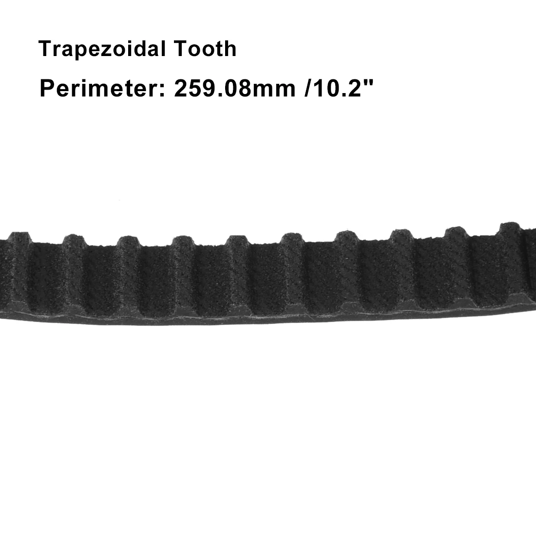 

uxcell 102XL Rubber Timing Belt Synchronous Closed Loop Timing Belt Pulleys 10mm Wide