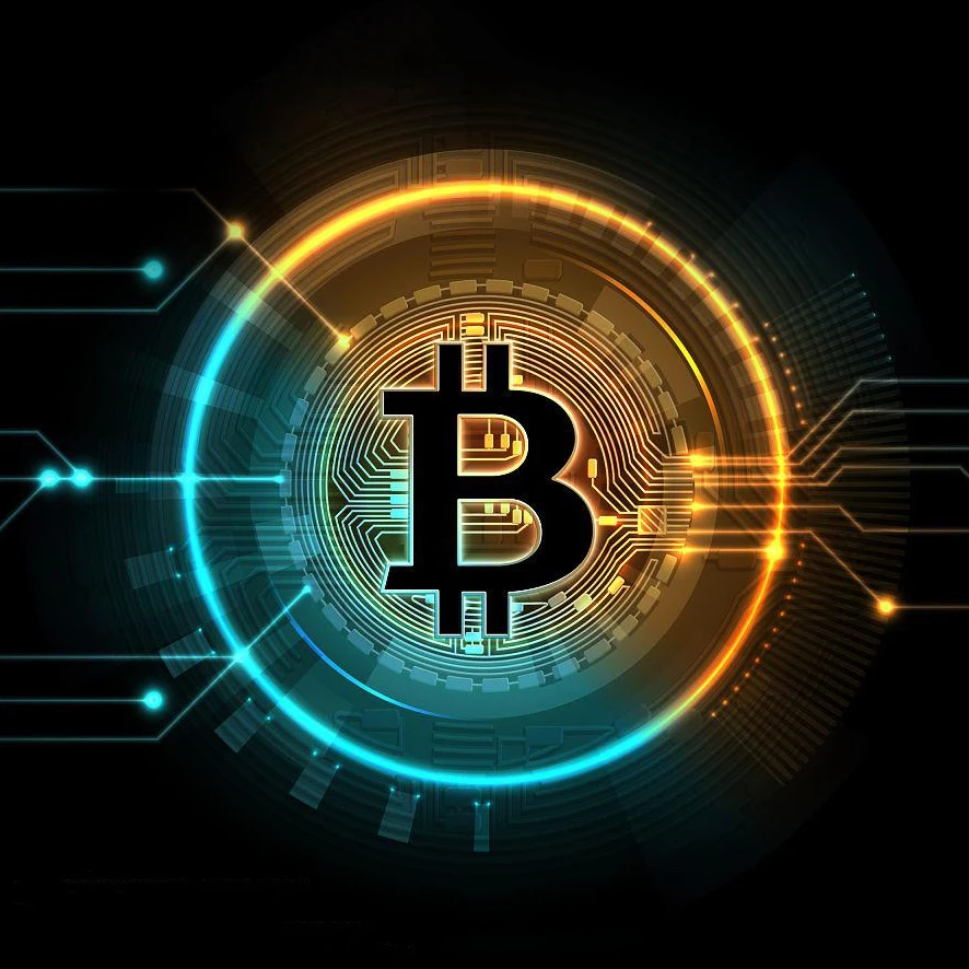 Биткоины физическая Золотая монета с криптовалютами BTC реалистичными деталями