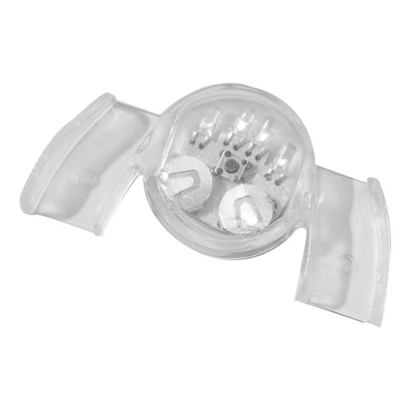 60PCS Color Flash Brace Mouth Guard Piece Rave Party Supplies Glow Tooth Funny Led Light Masquerade Toys Halloween Decoration (3)