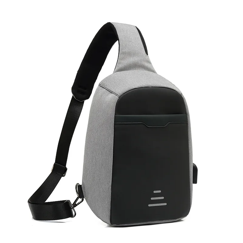 

New Style Spring And Summer Korean-style High Quality Chest Pack Men's Multilayer Storage Sports Chest Pack Anti-theft Backpack