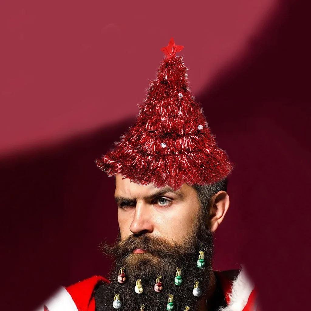 Christmas Hat Children's Adult Hat Spring Cap Funny Party Christmas Tree Costume новогодние подарки christmas decorations natal