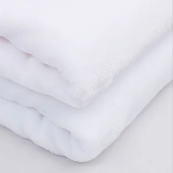 

Half Yard Bleached Flannel Soft Fabric For DIY Handmade Crafts Sewing Clothing Home Textile Supplies Materials