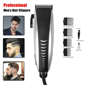 

Hot Hair Trimmer for Kid Adults Baldheaded Silent Hair Clipper Haircut for Salon Plug-in t6