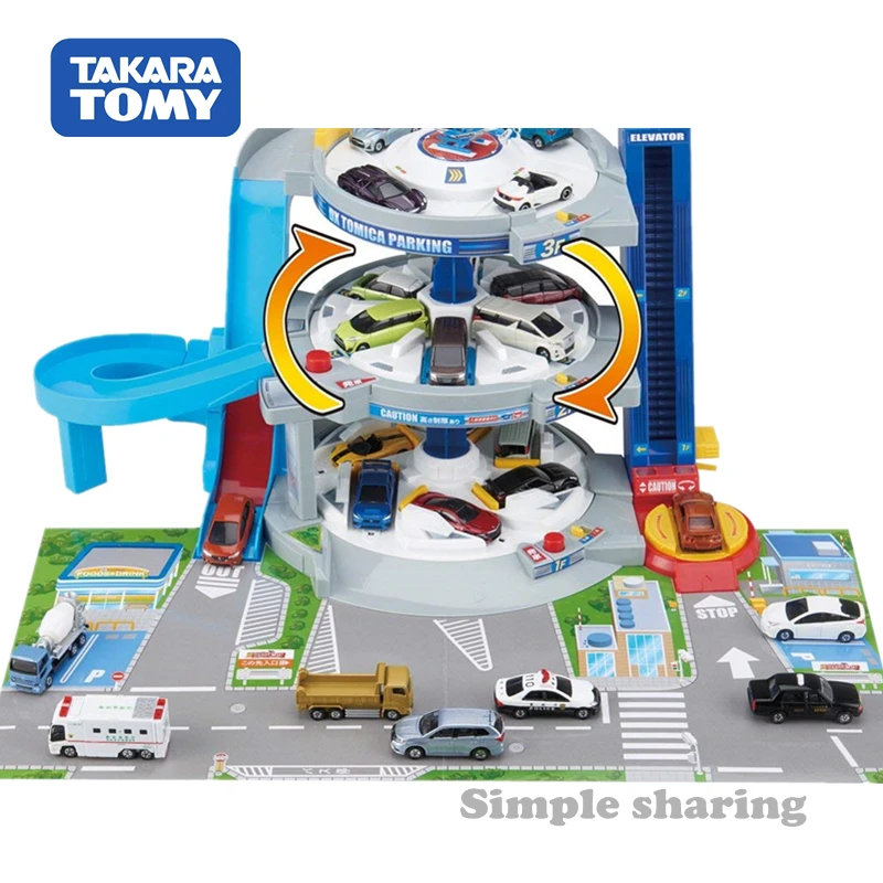 Takara tomy tomica plarail Автомобильный парк модель комплект литья под давлением Развивающие игрушки для малышей Горячая Популярная автомобильная игрушка плесень