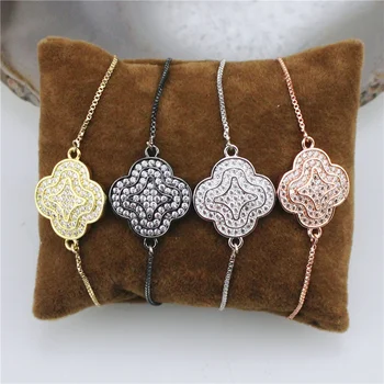 

10pcs/lot New design colorful cross connector cz bracelet,plated cubic zircon component,popular bracelet cheap wholesale