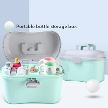 Детский контейнер для хранения молока и порошка, большая емкость, контейнер для еды, герметичный контейнер для хранения еды, контейнер для хранения детских бутылочек