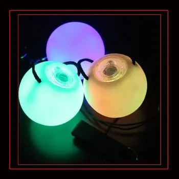 

Balls Belly Poi Light Pair 9 Prop LED Dancer Function- &