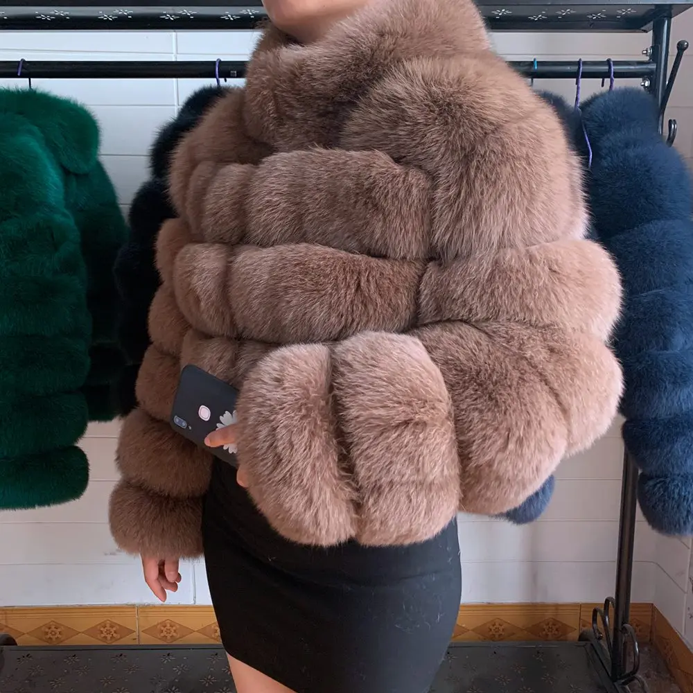 Рисунок 6 - 2020 реального пальто с мехом 100% новое поступление