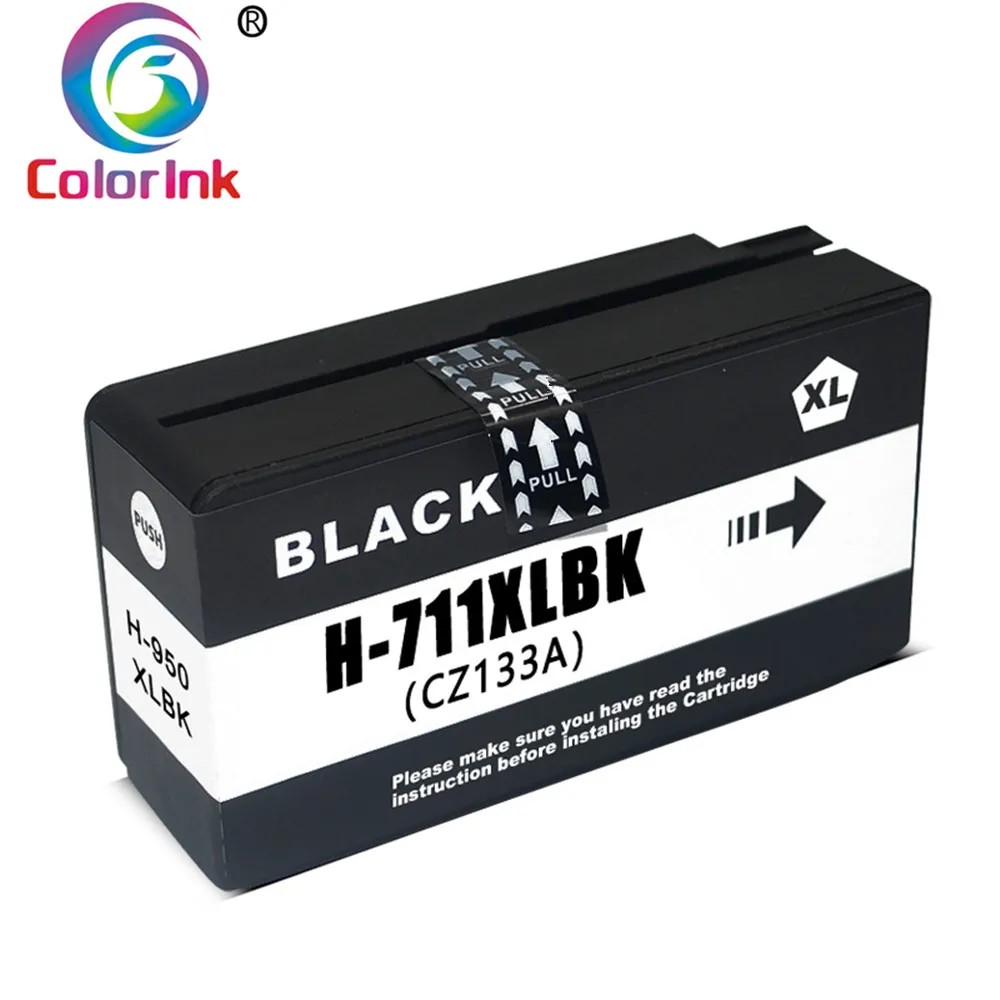 HP 711XLBK cartridges