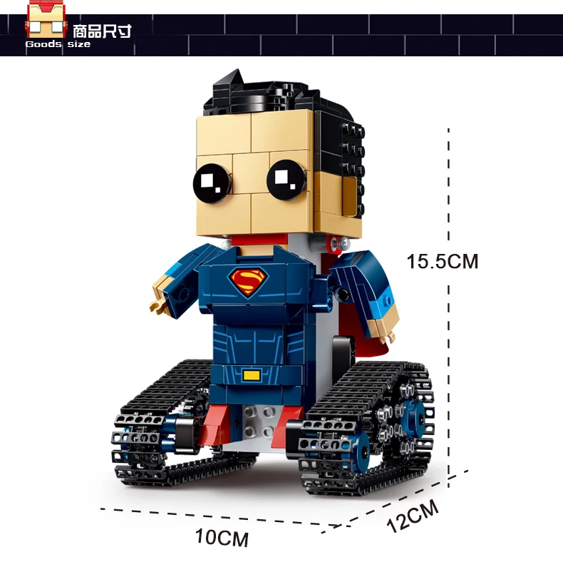 MOULD KING 13040 Crawler Robot Super Man