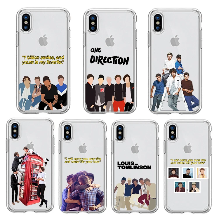 Чехол для мобильного телефона One Direction Louis Tomlinson черный чехол iPhone 11 pro XR 7 Plus XS 6S 8 6 Max |
