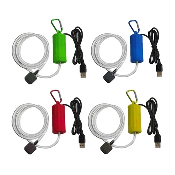 

1 Pc Aquarium Oxygen Super Silent Air Pump USB Change High Energy Saving Protable Mini USB Fish Tank Oxygen Accessories Air Pump