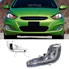 Автомобиль Stlying 12V Светодиодный дневной ходовой свет DRL противотуманная фара украшение для hyundai Accent 2009 2010 2011 2012 2013 2 шт