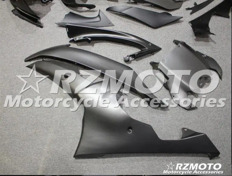 Набор впрыскивателей Мотоцикл Обтекатели Fit для YAMAHA YZF-R6-600 2008- 08-16 обтекателя Кузов Набор изготовленный на заказ Серый цвет классный