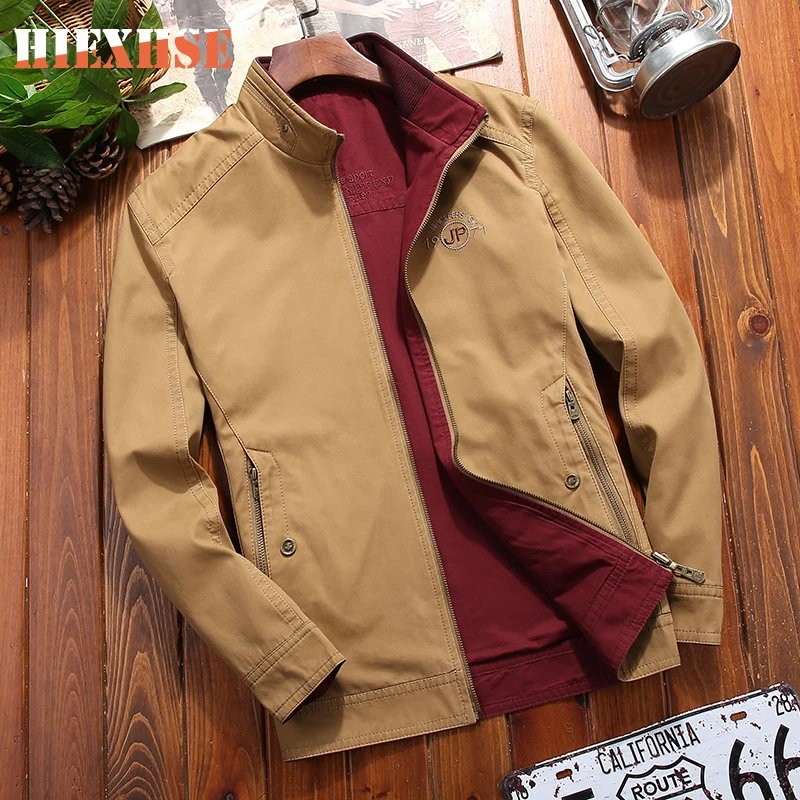 

2020 Military Jacket Men Spring Autumn Cotton Windbreaker Pilot Coat Army Men's Bomber Jackets Cargo Flight Jacket Male Clothes