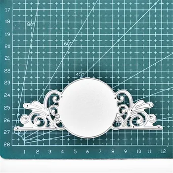 

Kokorosa Lace Circle Dies Metal Cutting Dies for Scrapbooking Card Making Album Paper Craft Embossing Diecut Template 2019 New