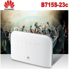 Лот 130 шт. разблокирована huawei B715s-23c LTE Cat9 450 Мбит/с 4 аппарат не привязан к оператору сотовой связи Band 1/3/7/8/20/28/32/38 Wi-Fi CPE voip-маршрутизатор