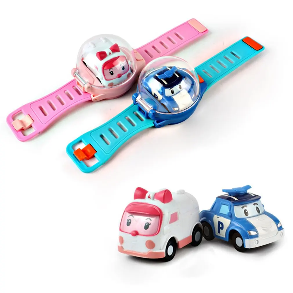 

Mini Remote Control Watches Car Cartoon Gravity Sensing Watch Remote Control Car Toys for Children Gift