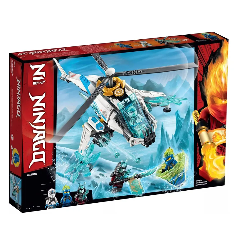 Phantom серии ниндзя Совместимость Ninjagoing 70677 70675 70675 Land Баунти модель грузовика, строительные блоки, игрушки для детей
