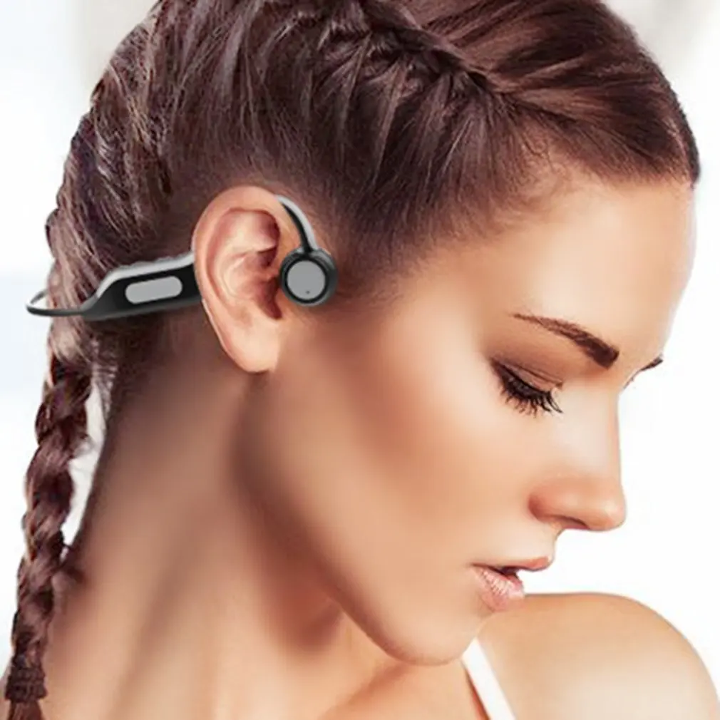 

B1 Bone Conduction Wireless Headset Wireless Wireless 5.0 Ipx5 Waterproof Sports Headphones Hanging Ear